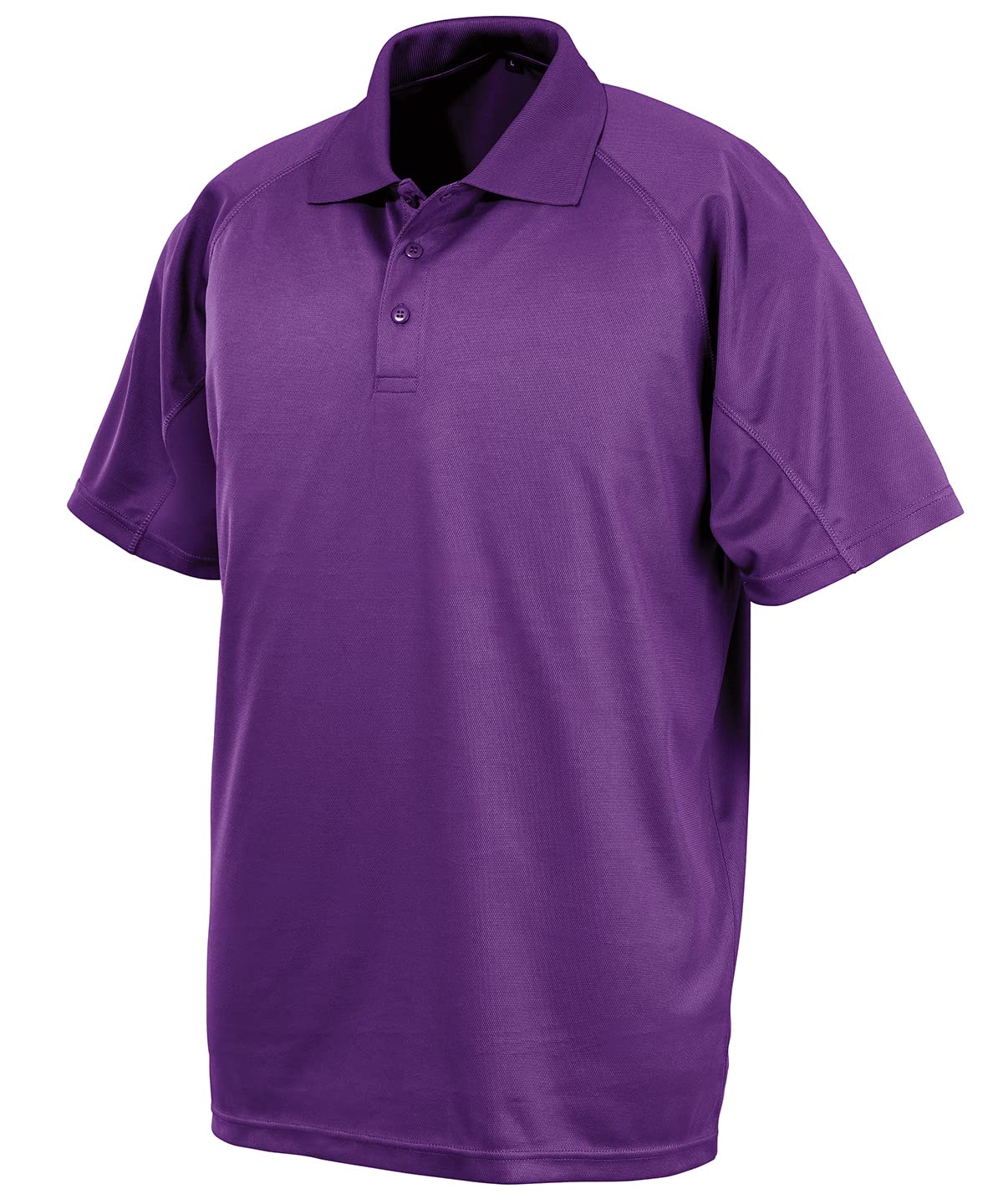 COOZO Mens Performance Aircool Polo Shirt - Purple - 3XL