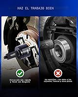 Vista 4 de Kit de prensa de rodamientos de rueda Orion Motor Tech para extracción e instalación de rodamientos de rueda delantera, juego de herramientas