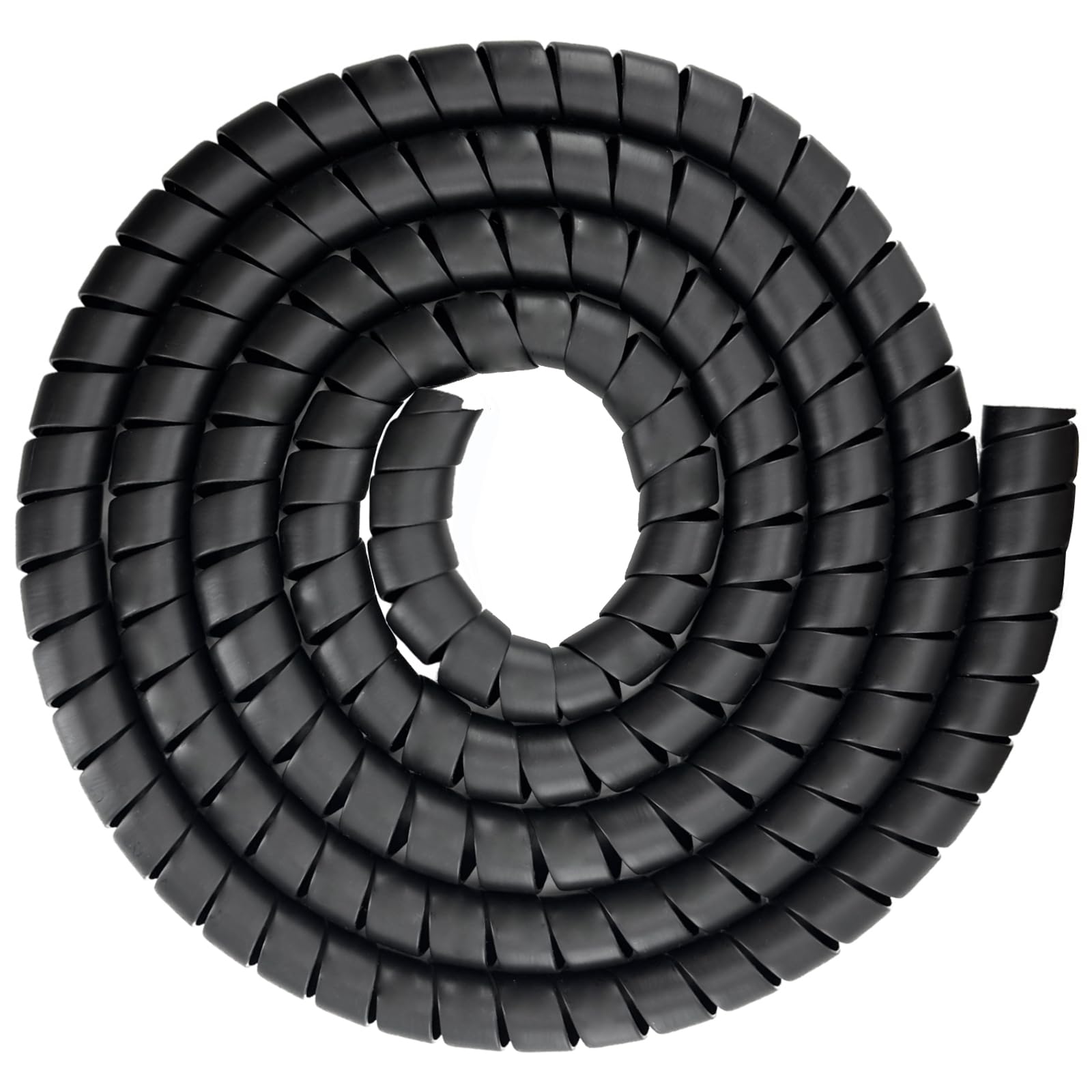 JIAXLTD Spiral Wrap Hose Cable Protector Safe Spiral Pre Cut Spiral Wrap 1.58