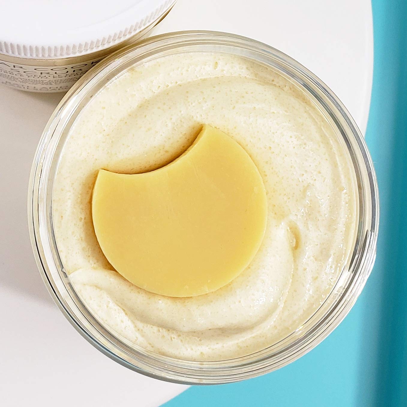 Sugar Cookies Natural Body Scrub Exfoliating Soap. 10 oz Jar