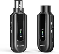 POGOLAB BKW-X1 Vezeték Nélküli XLR Mikrofon Adapter Szett - 2.4GHz, 12 Órás Üzemidő, 150 Láb Hatótáv, Dinamikus és Kondenzátor Mikrofonokhoz 1