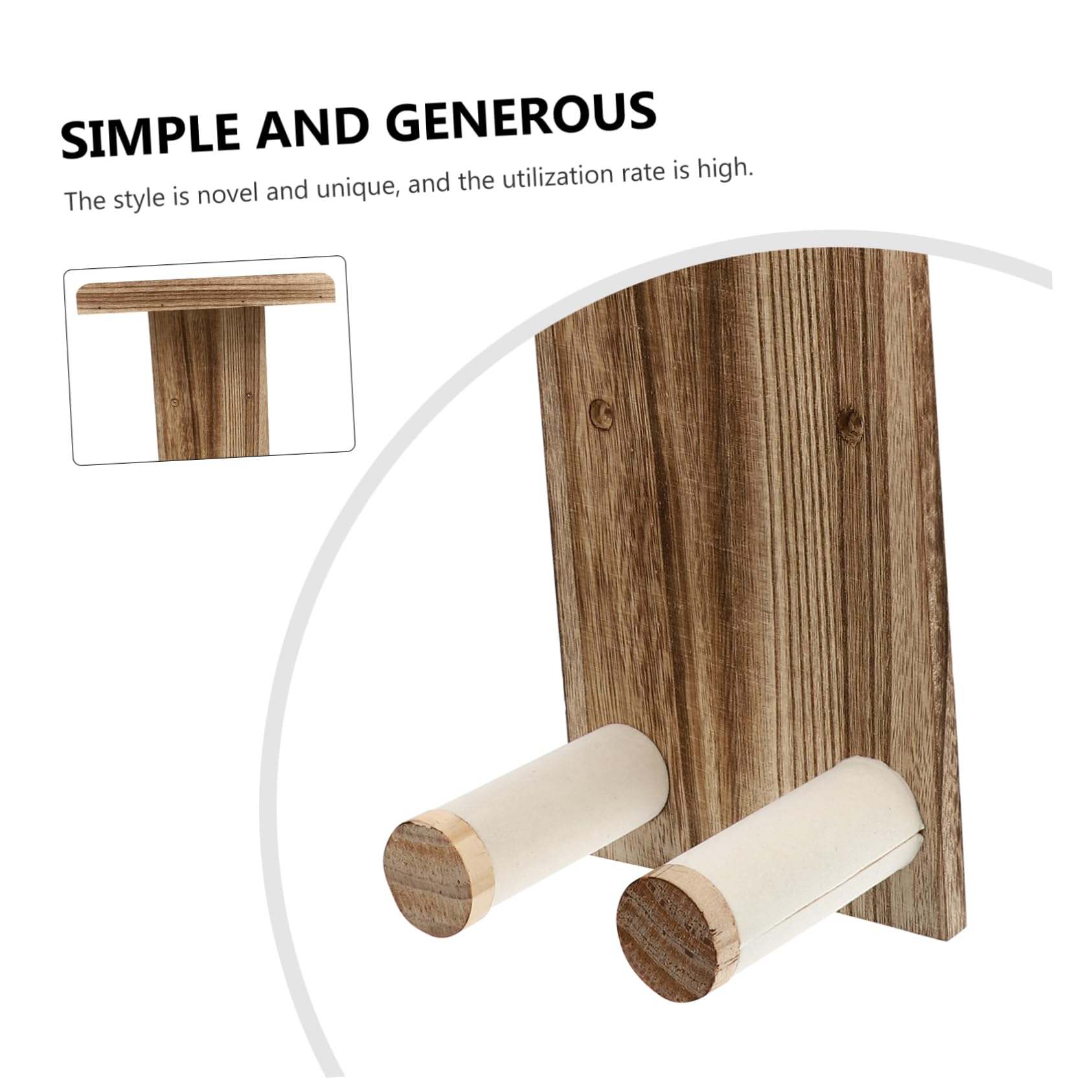 Supporto Per Chitarra in Legno Gancio Per Chitarra Da Parete Resistente Casa Ufficio