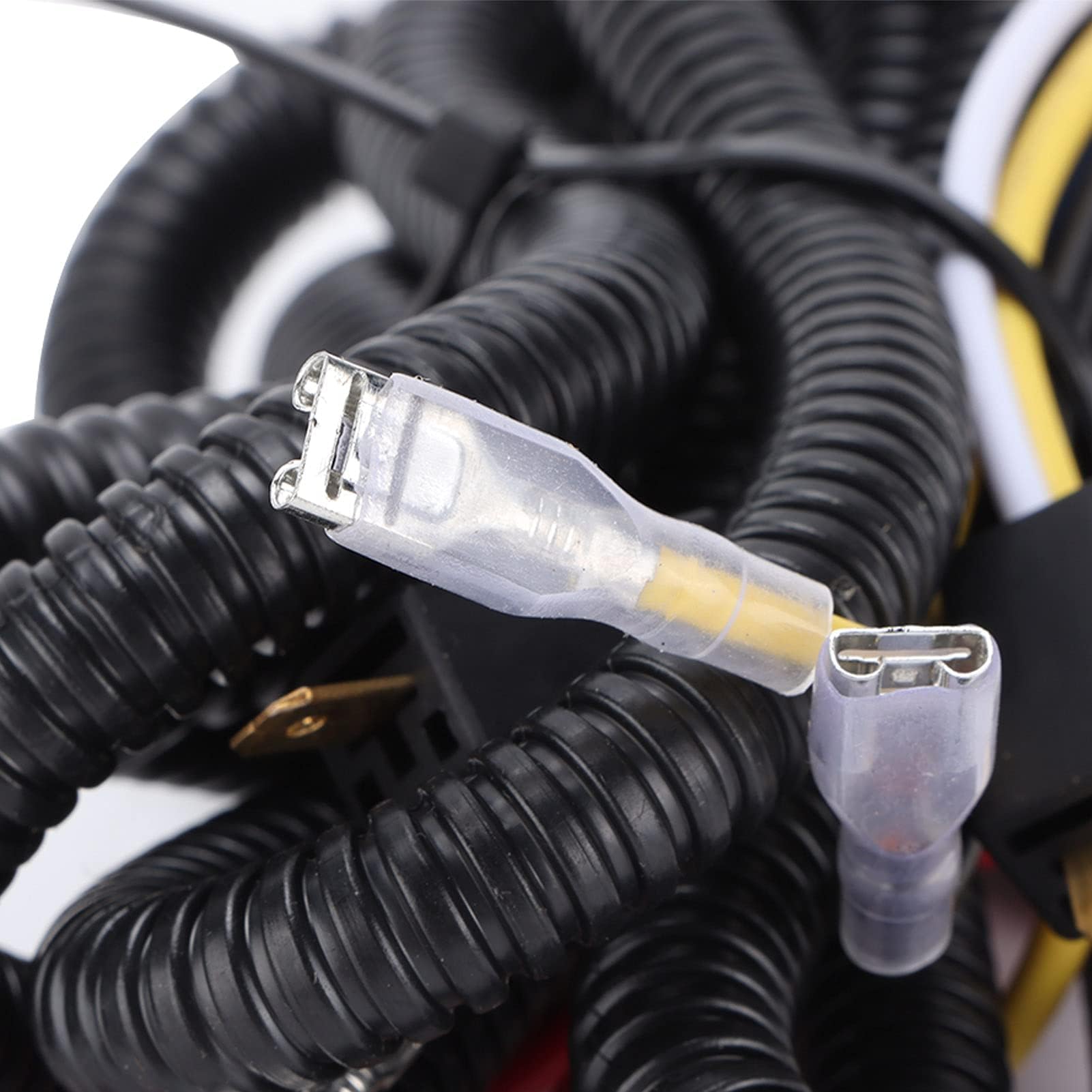 Kit de relais de faisceau de câbles de klaxon 12 V, klaxon à air comprimé monté sur calandre pour voiture et camion kit universel pour voiture camion et moto
