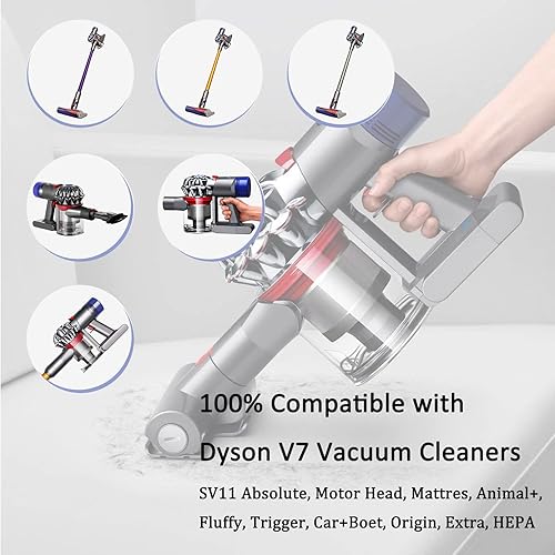 Miniatura 3 de TPDL Para Dewalt 20V Convert para Dyson V7 y V8 batería, reemplazo para Dyson V7 SV11 y V8 SV10, apto para Motorhead Pro Trigger Animal Car+Boat