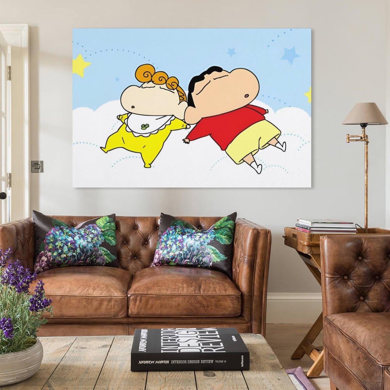 Amazon.co.jp: しんちゃん ひまわり アートポスター 飾り絵 かわいい