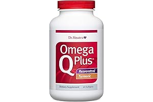 Dr. Sinatra Omega Q Plus Resveratrol and Turmeric: Maintain Healthy Circulation and Reduce Inflammation