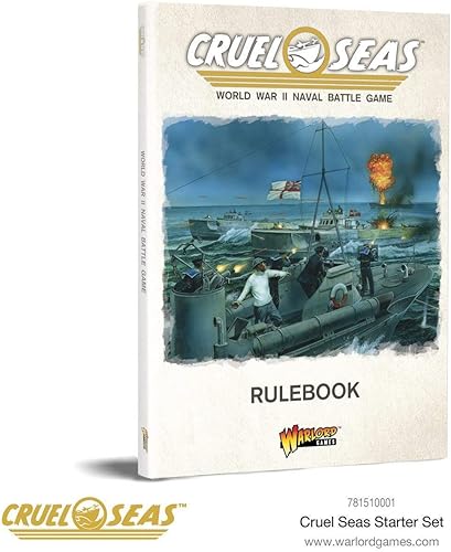 Miniatura 4 de Cruel Seas Strike Fast, Strike Hard! Cruel Seas Starter Set 1:300 WWII Naval Militar Wargaming Plastic Model Kit 781510001