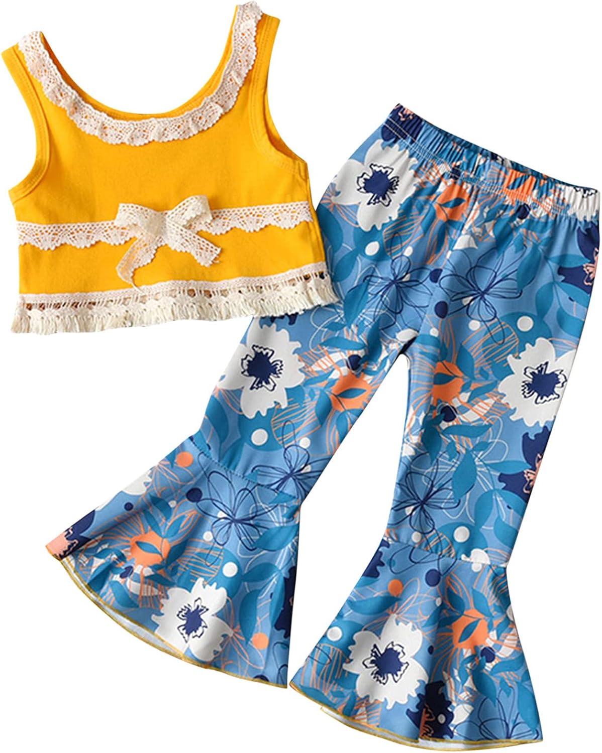 Cousannory ベビー服 女の子 セットアップ 夏 トップス レース タンクトップ キッズ フレアパンツ おしゃれ ヒョウ柄 赤ちゃん 服 上下 セット 韓国 子供服 かわいい Tシャツ ガールズ ズボン ルームウエア 女児 洋服 プレゼント Cousannory ベビー服 女の子 セットアップ 夏 トップス レース タンクトップ キッズ フレアパンツ おしゃれ ヒョウ柄 赤ちゃん 服 上下 セット 韓国 子供服 かわいい Tシャツ ガールズ ズボン ルームウエア 女児 洋服 プレゼント