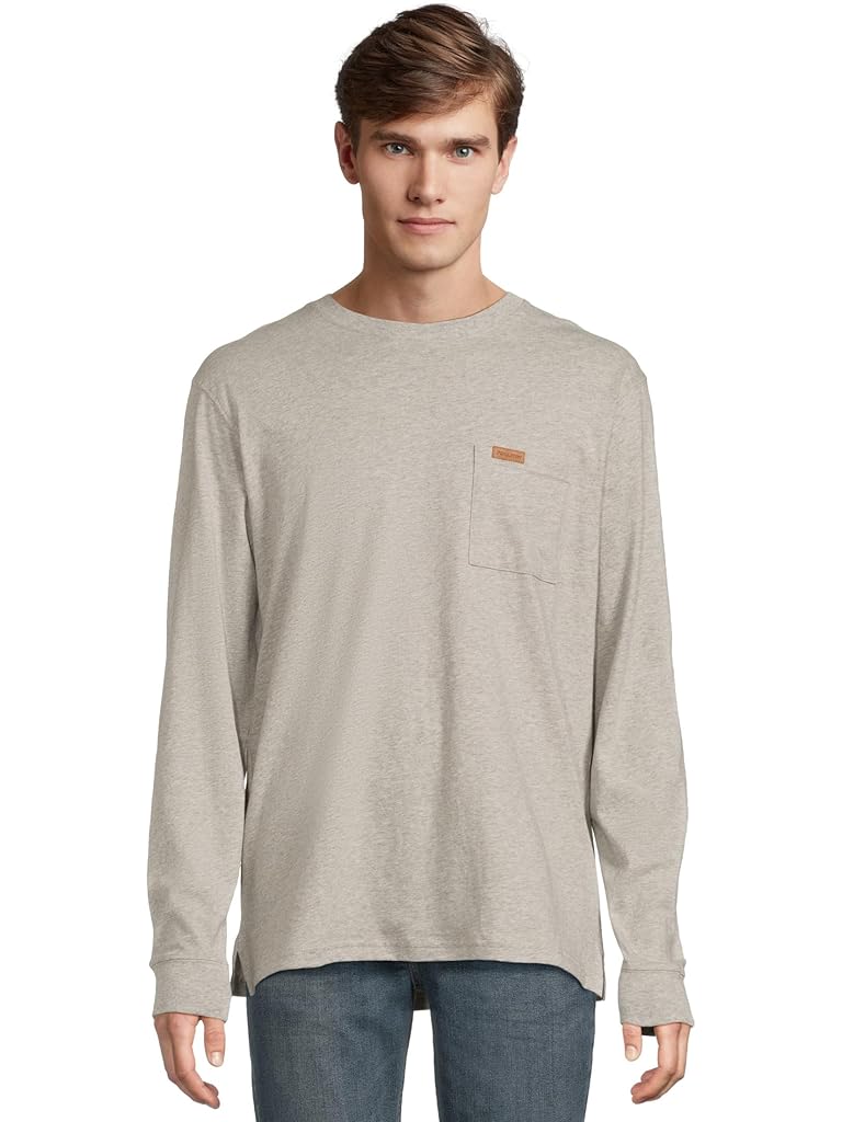 Gray Pendleton Deschutes Tee Long Sleeve