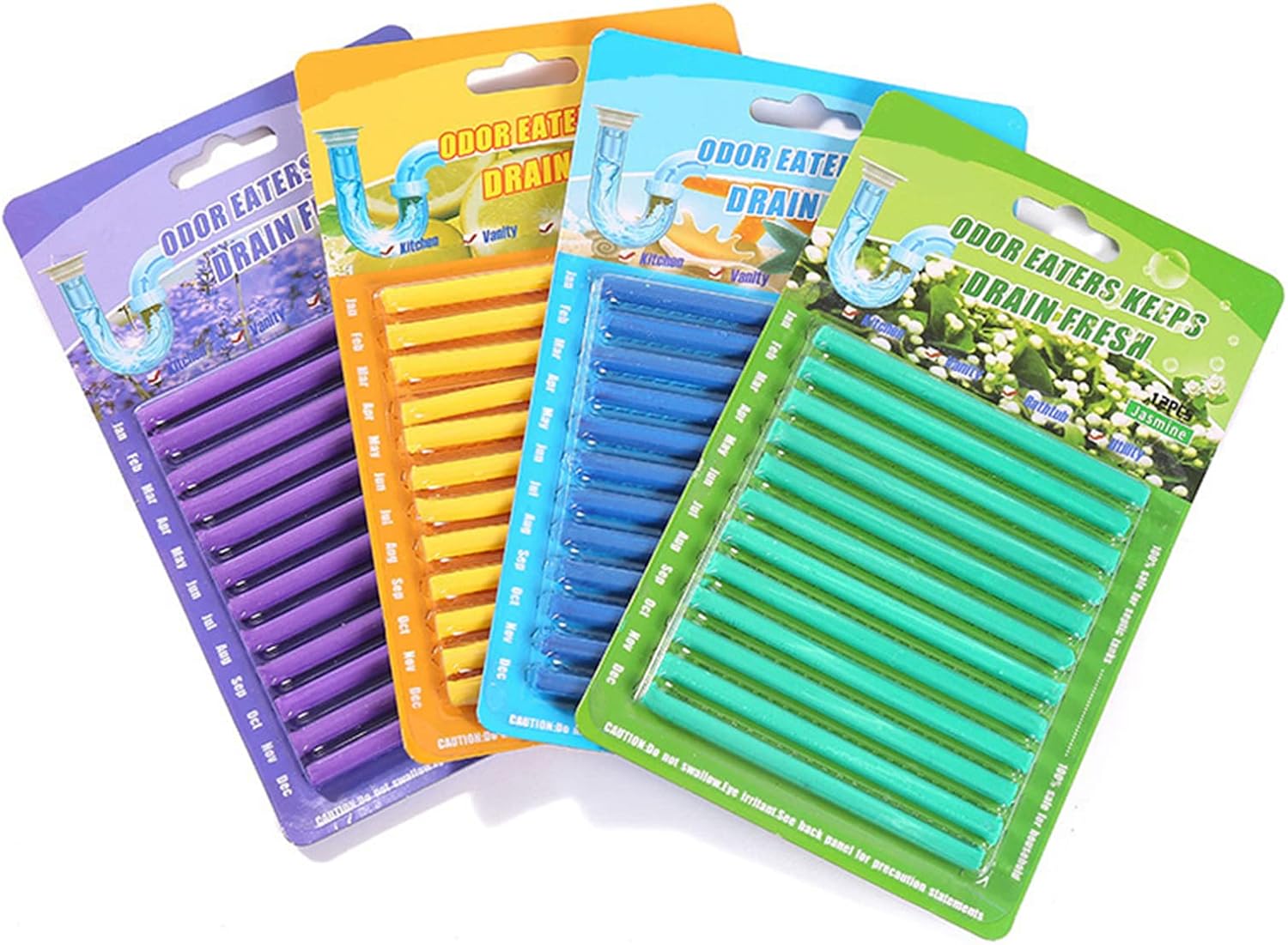 Drain Cleaner Sticks, Sink Clean Deodorizer for Kitchen