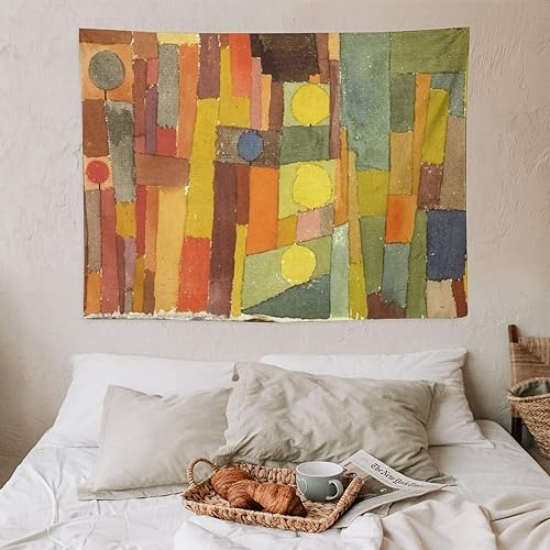 Miniatura 7 de YWVWY Poster Paul Klee Painting Painting Tapestry Wall Art Prints Hanging Tapestries Bedroom Home Modern Decoration 30"x40"