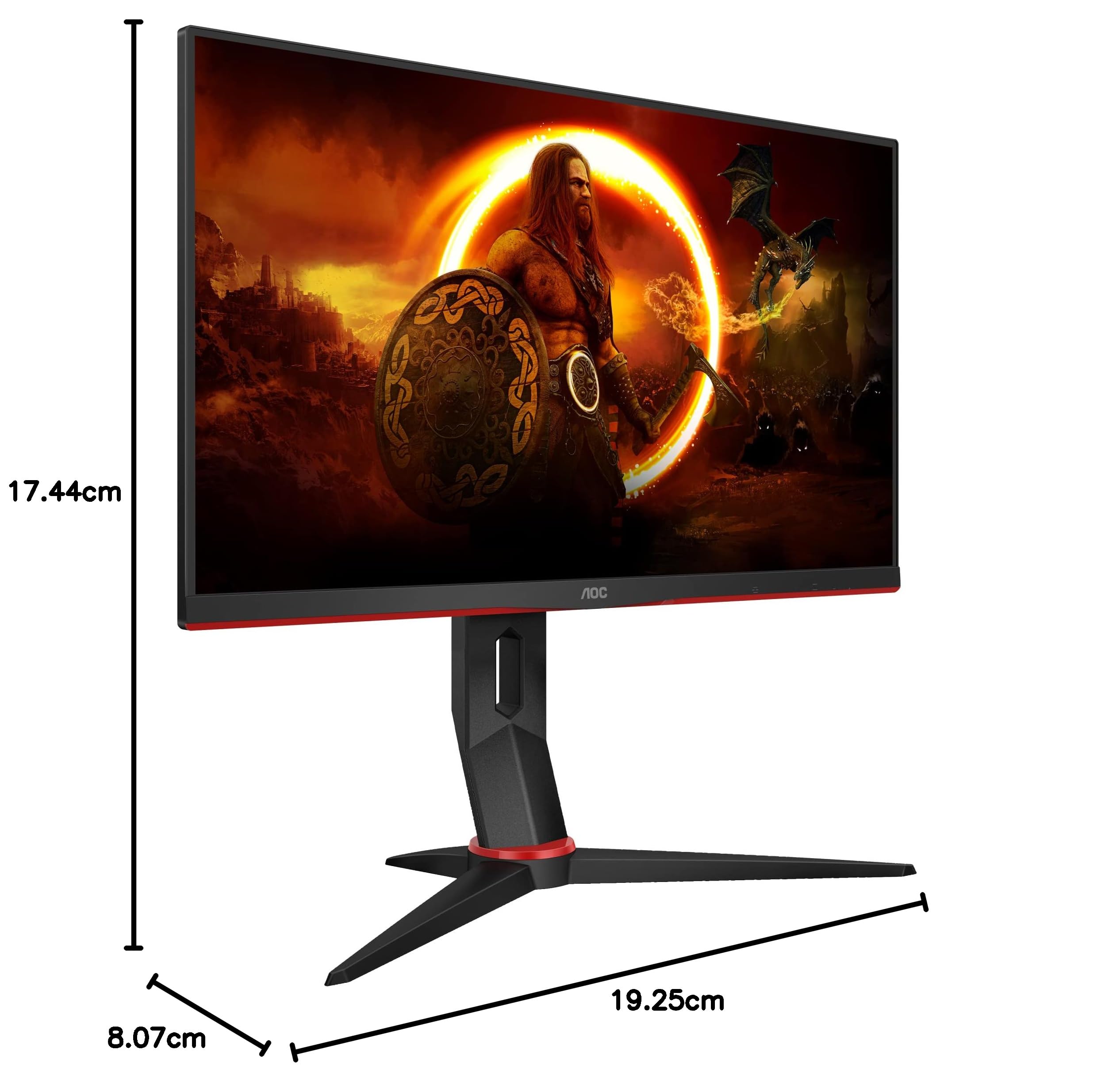 AOC 24G2SPU/11 23.8インチ フルHD ゲーミングモニター