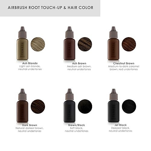 Miniatura 5 de Airbrush Root Touch-Up & Temporary Hair Color At-Home Spray Root Concealer For TEMPTU Air, Cover Grays, Fill In Edges, Beards & Brows Quickly &