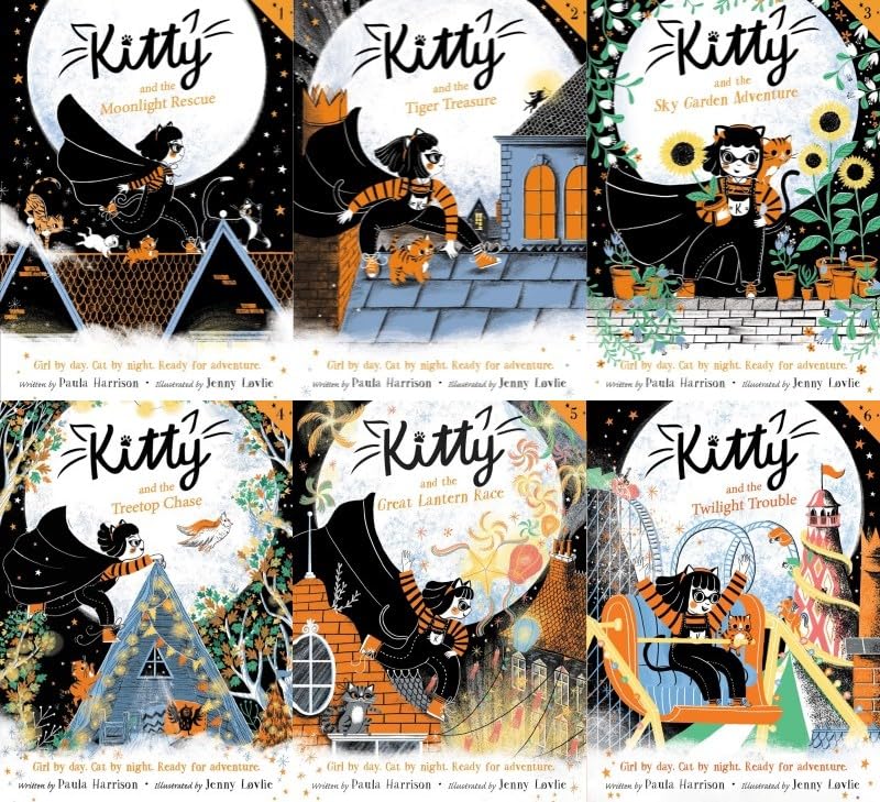 Kitty Series 6 Books Set by Paula Harrison Paperback – September 26, 2023