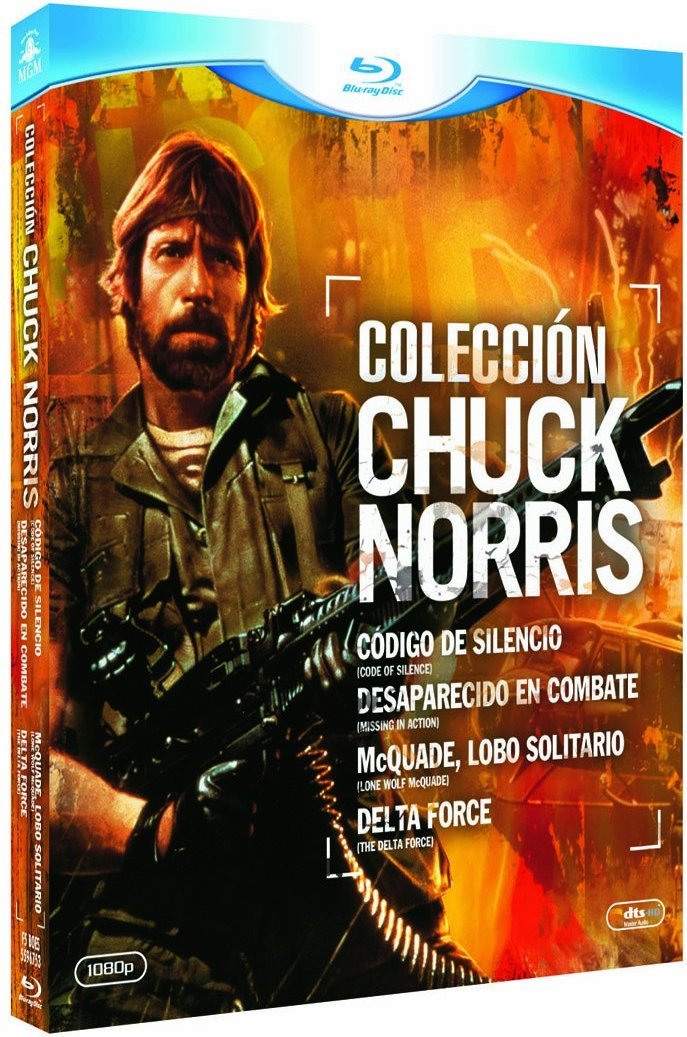 Regalo ideal para cinéfilos Colección Chuck Norris Blu-Ray