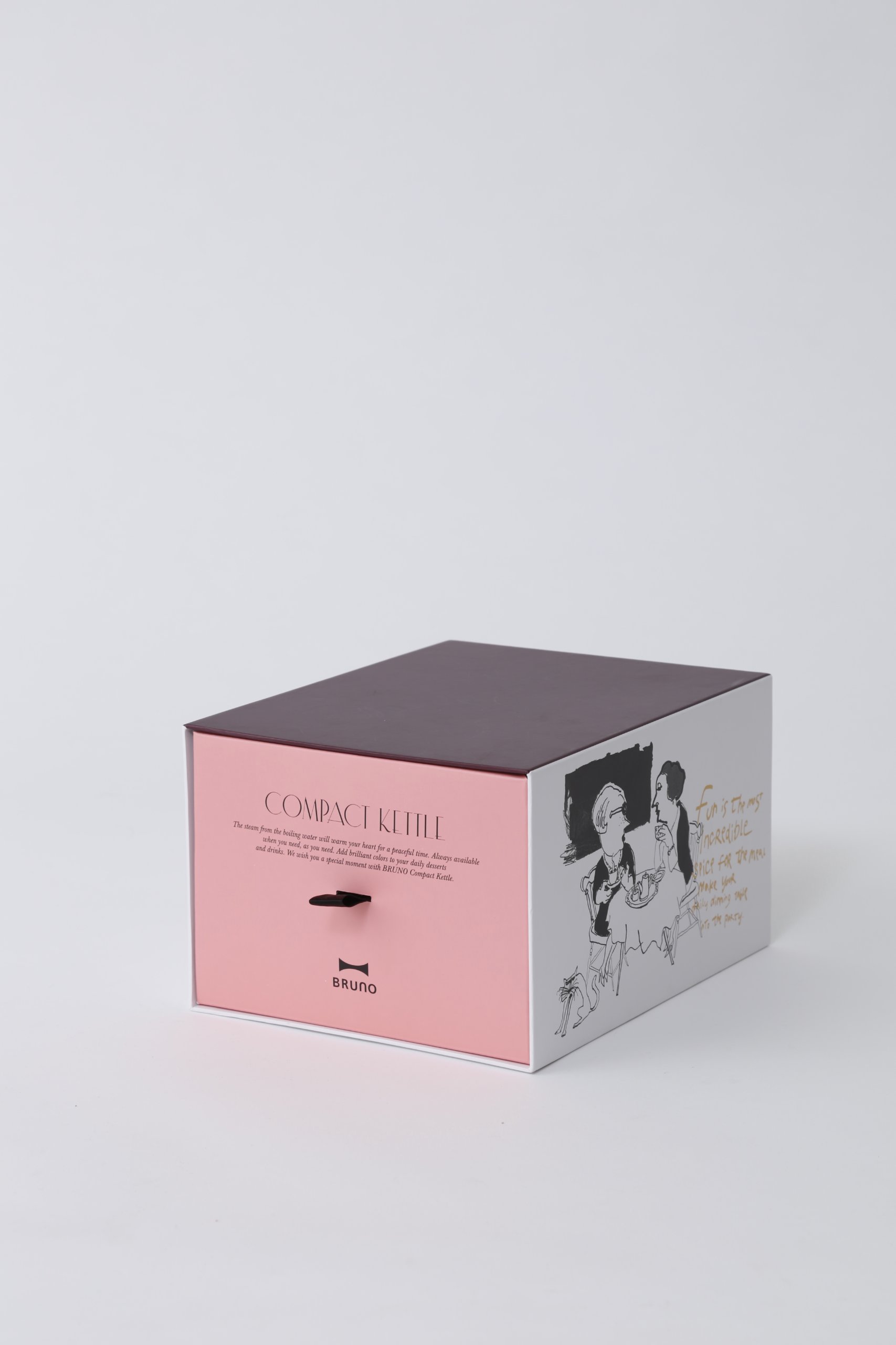 Amazon | BRUNO シンプルな卓上ケトル。 コンパクトケトル ネイビー