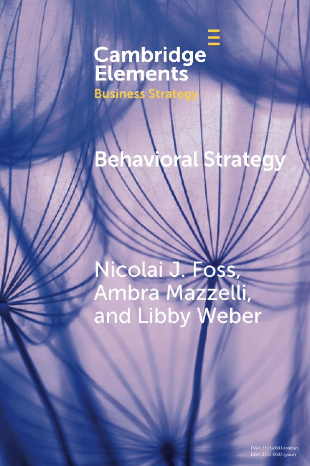 Behavioral Strategy: Exploring Microfoundations of Competitive Advantage (Elements in Business Strategy)