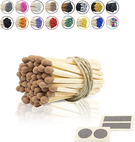 Miniatura 10 de Bastones de madera de 2 pulgadas de largo para decoración del hogar, recuerdos de boda, manualidades, relleno de caja de cerillas, fósforos de