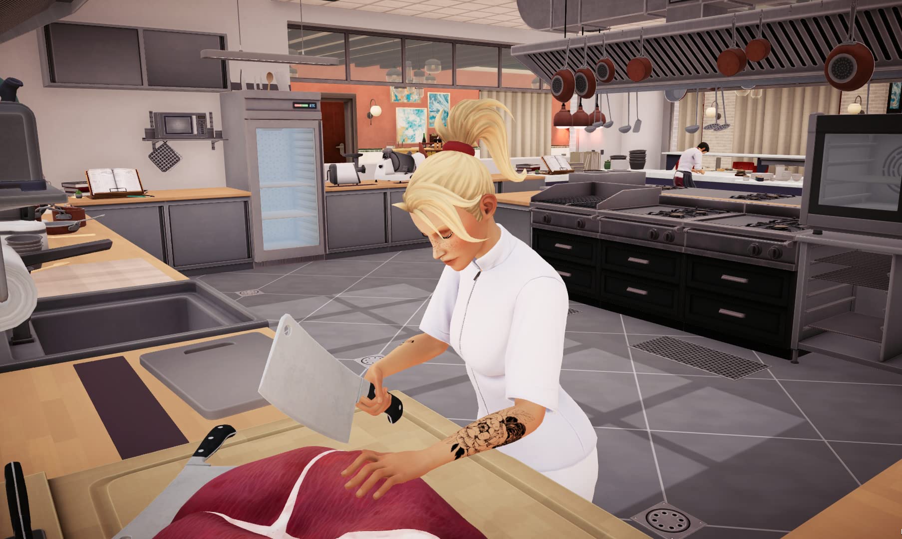 Nacon - Chef Life a Restaurant Simulator - Videojuego de Simulador de Cocina en Asociación con la Guía Michelin - Videojuego para PS5 [ Versión Española]