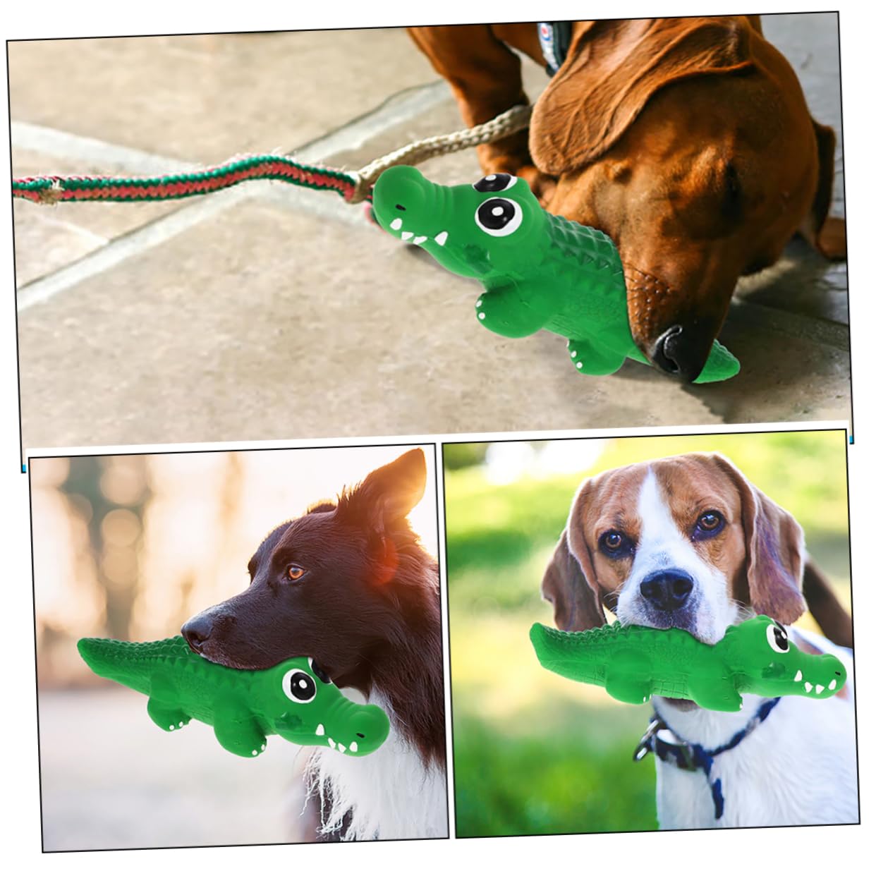 POPETPOP 8 Pièces Jouet pour Qui Parle Jouet de Morsure d'animal de Compagnie Jouets à mâcher pour Qui couine Jouets interactifs pour Chiens Jouets Qui couinent pour