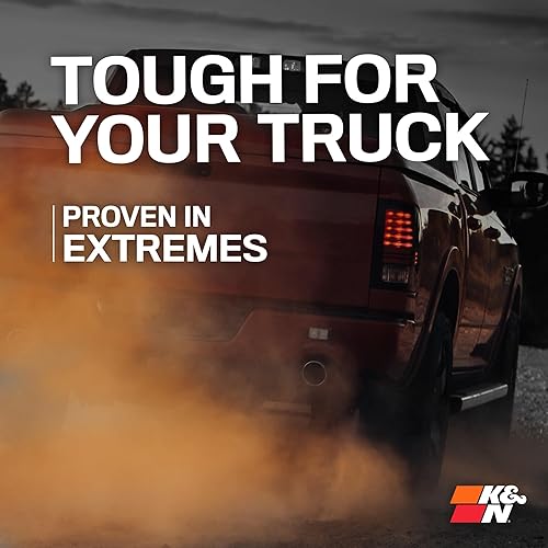 Miniatura 3 de K&N - Filtro de aire para motor. Filtro de repuesto de alto rendimiento, prémium, lavable.