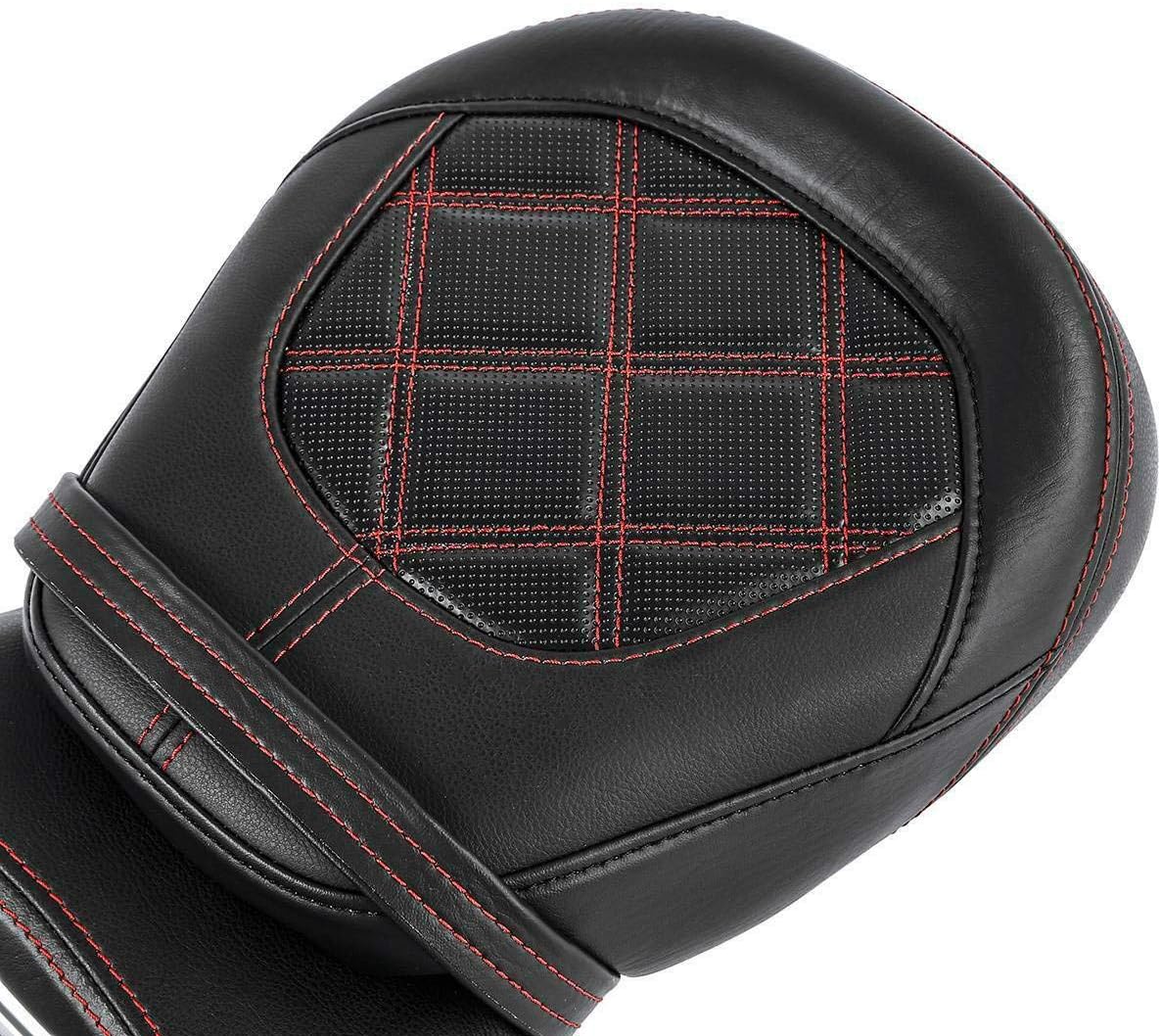 Two Up Rider and Passenger Seat Low Profile Seat Fit for Harley 2009-2023 Road King Road Glide Street Glide Electra Glide Ultra Classic