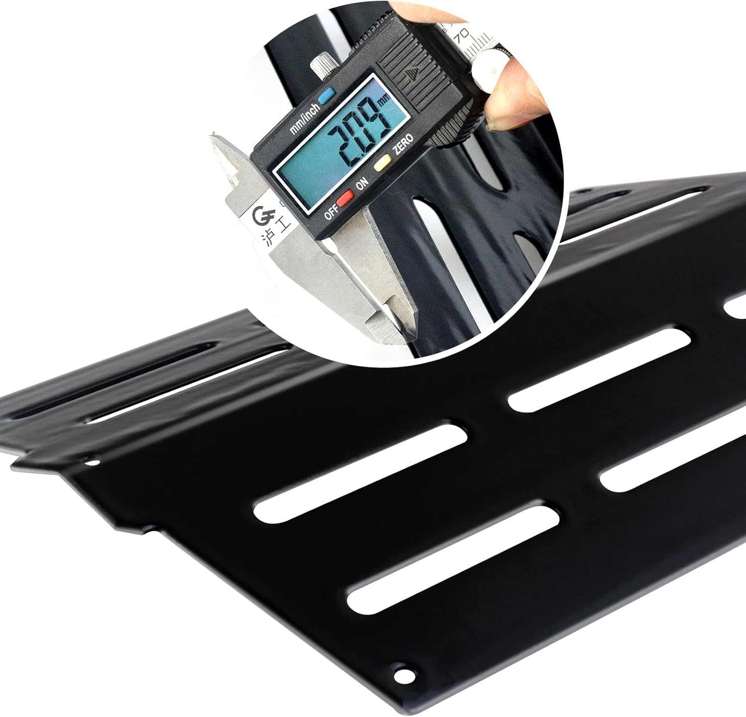 17.5" Porcelain Steel Flavorizer Bars Replacement for Weber Genesis Grill Parts 300 Genesis E/EP-310 E330 EP-330 Genesis S-310 (with Front Control Knobs),7620 7621 Heating Plate Parts For Weber