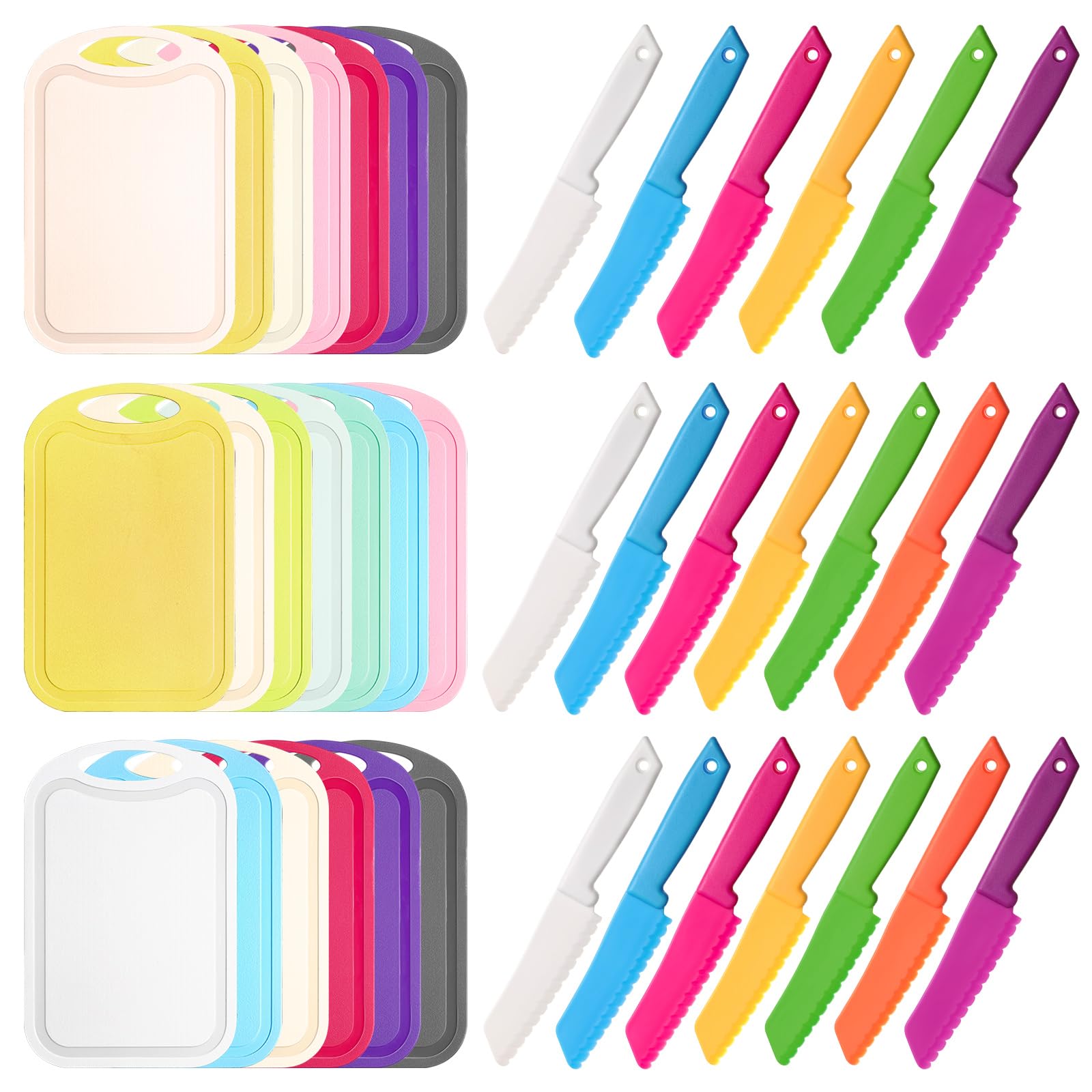 Couteau pour enfants sécurisé et planche Dandat pour initier les petits à la cuisine