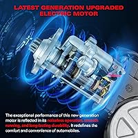 Vista 4 de BDFHYK 741-348 Regulador de ventanilla eléctrica con motor lado izquierdo delantero del conductor para Nissan Frontier 2005-2015, Pathfinder