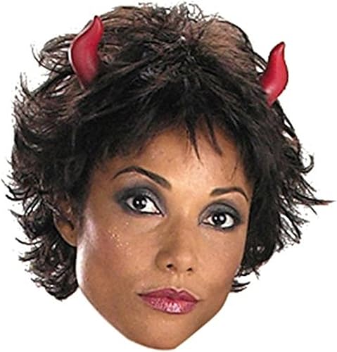 Miniatura 2 de Disguise Disfraces Cuernos Rojos, Adulto, Rojo -