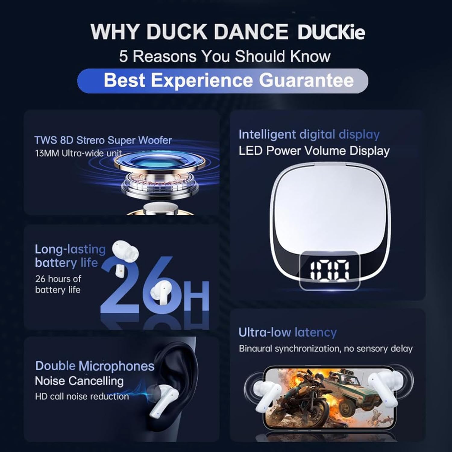 XY16 Earbuds Features Overview