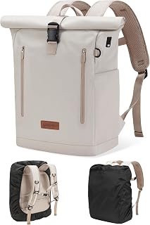 Backpack for Men and Women, Rolltop Backpack, Waterproof Laptop Backpack, School Ba…