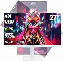【新品値下げ】CRUA ゲーミングモニター 27インチ PCモニター 4K Amazon.co.jp: CRUA 4K ゲーミングモニター 27インチ PC