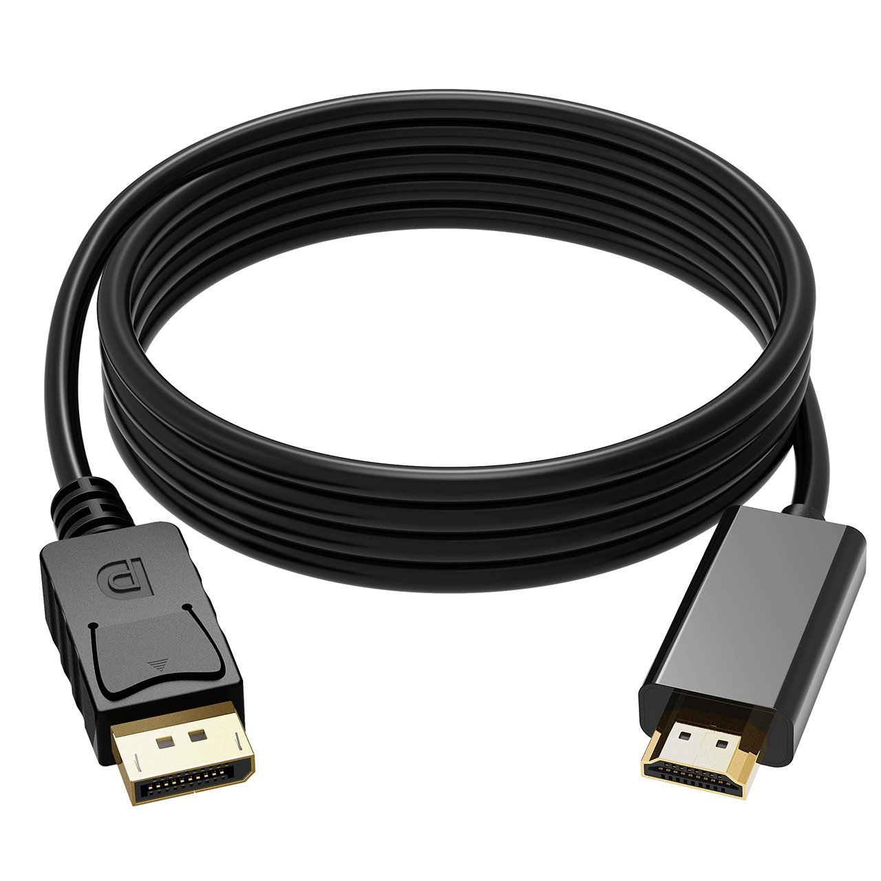 Technotech DP to HDMI 1.8-Meters Gold Plated DisplayPort to HDTV HDMI Cable Converter Adapter (B078BTF2K4) Amazon Price History, Amazon Price Tracker