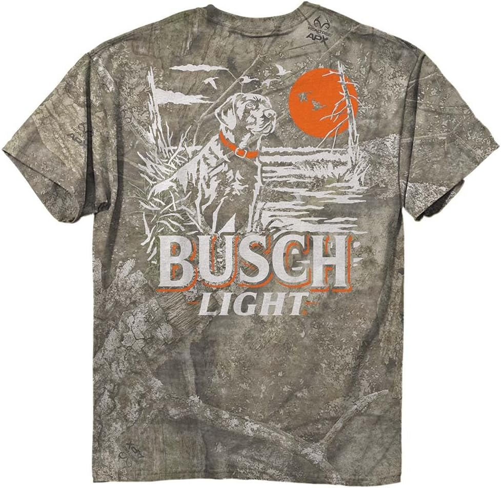 Busch Light |Camo Lab Duck Scene T-Shirt | Polycotton Blend
