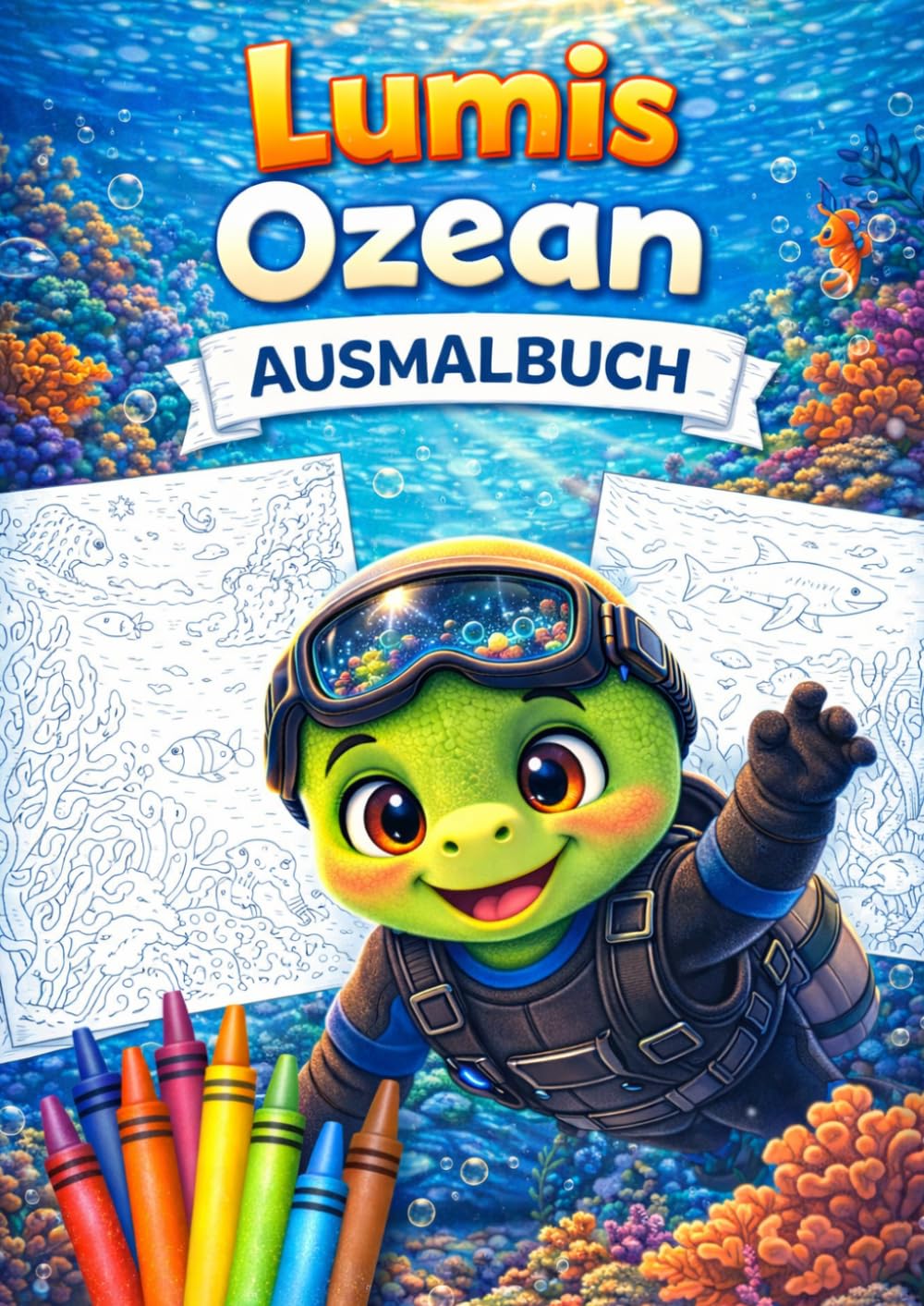 Lumi Ozean Ausmalbuch (Lumi entdeckt die Welt)