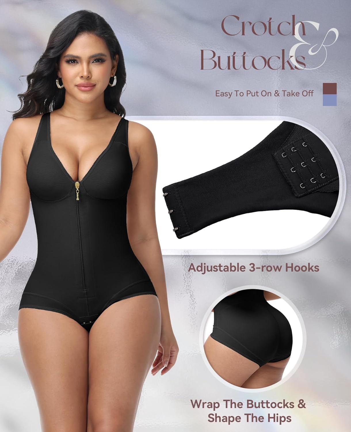 SHAPSHE Fajas Body Shaper Colombianas Moldeadoras Tummy Control Shapewear Compression Garment - Image 6