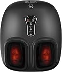 COMFIER Shiatsu Foot Massager with Heat,Compression,Kneading &Rolling,Upgraded for Larger Feet Machine(Size 14),360° Full Foot Coverage Home or Office, Father Day Gift for Men