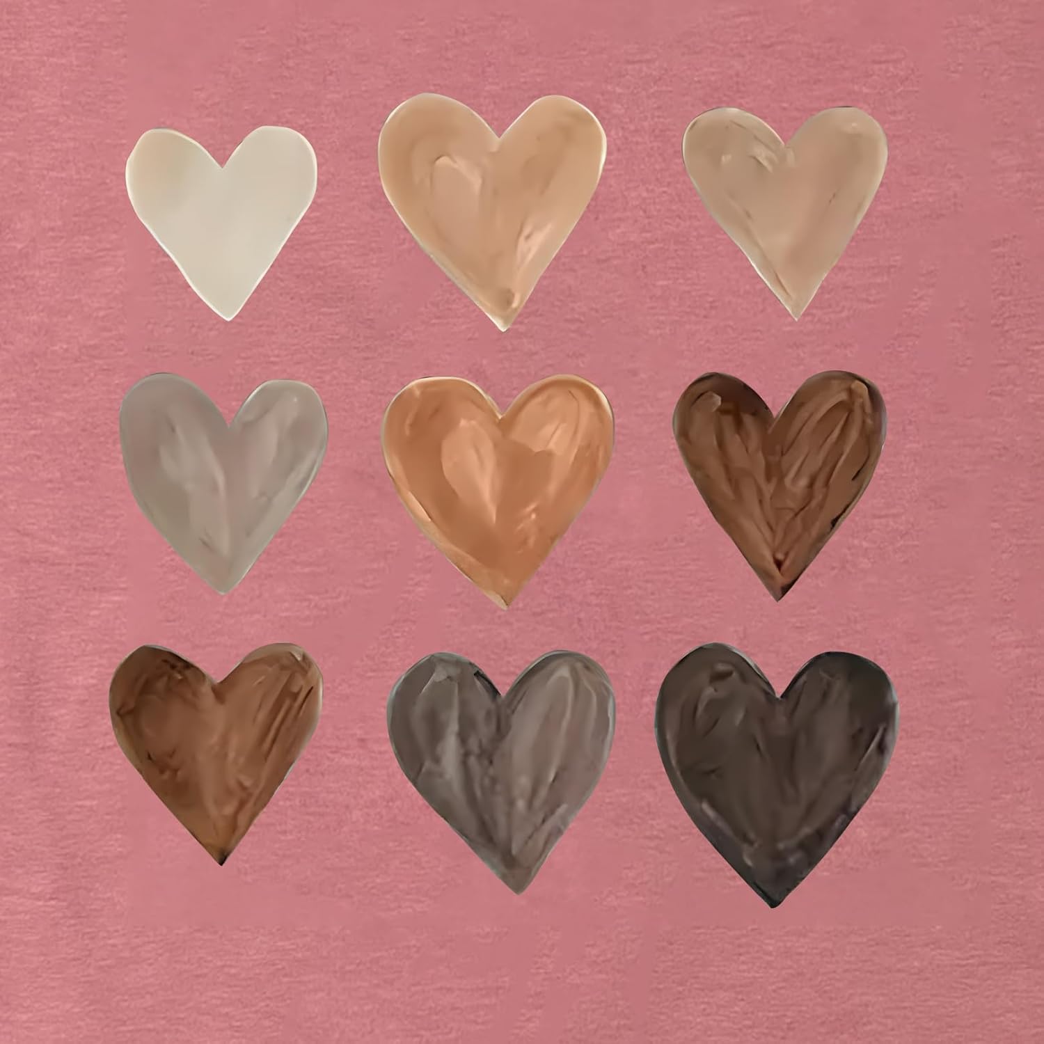 LOOKFACE Women Cute Tops Heart Graphic Tees - Image 4