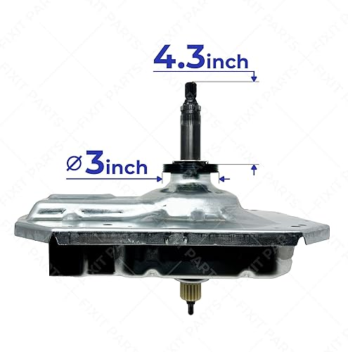 Miniatura 3 de W11454734 Caja de engranajes de arandela reemplaza AP6993915, W11035751, W10771760, W10006481, W10870913 (transmisión) funciona con los siguientes