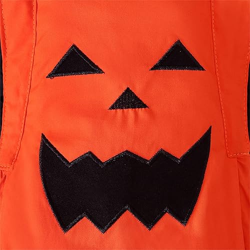 Miniatura 8 de Trajes de Halloween para niñas y niños traje de bebé con correa de calabaza body para bebé niño de 18 meses ropa para niño Naranja 12-18 meses
