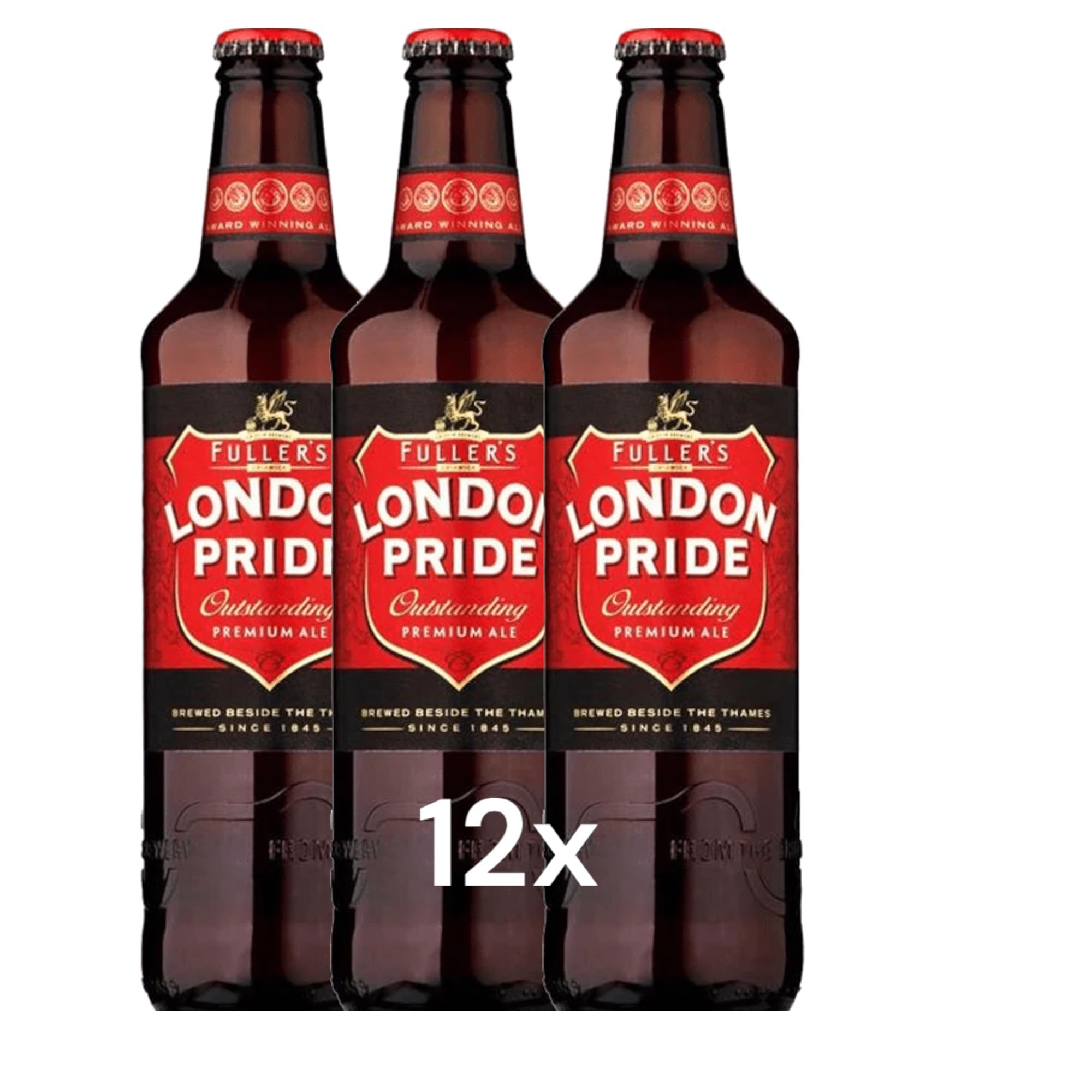 Fuller's London Pride Premium Ale Bottle 330ml 4,7% Vol. - weltweit ausgezeichnetes Premium-Bier