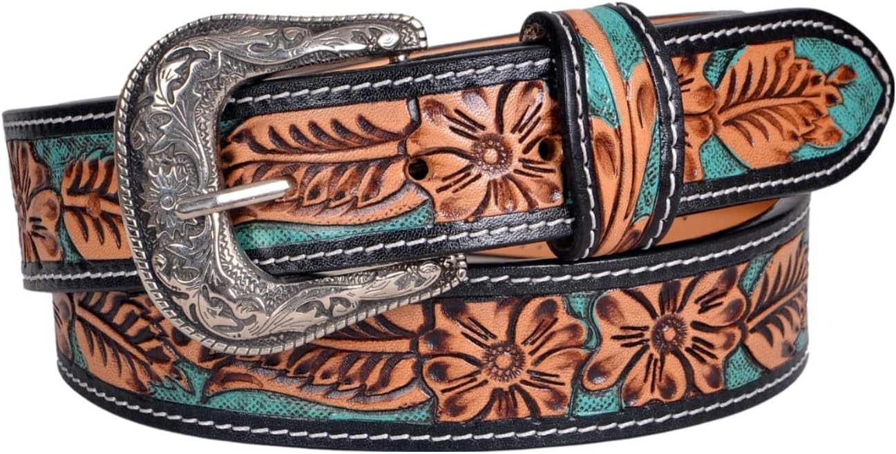 Affilare Western Belt Cowboy Belt Western Buckle Belt Cowgirl Belt Leather Belt Belt For Men and Women Jeans Belt 30HQ012