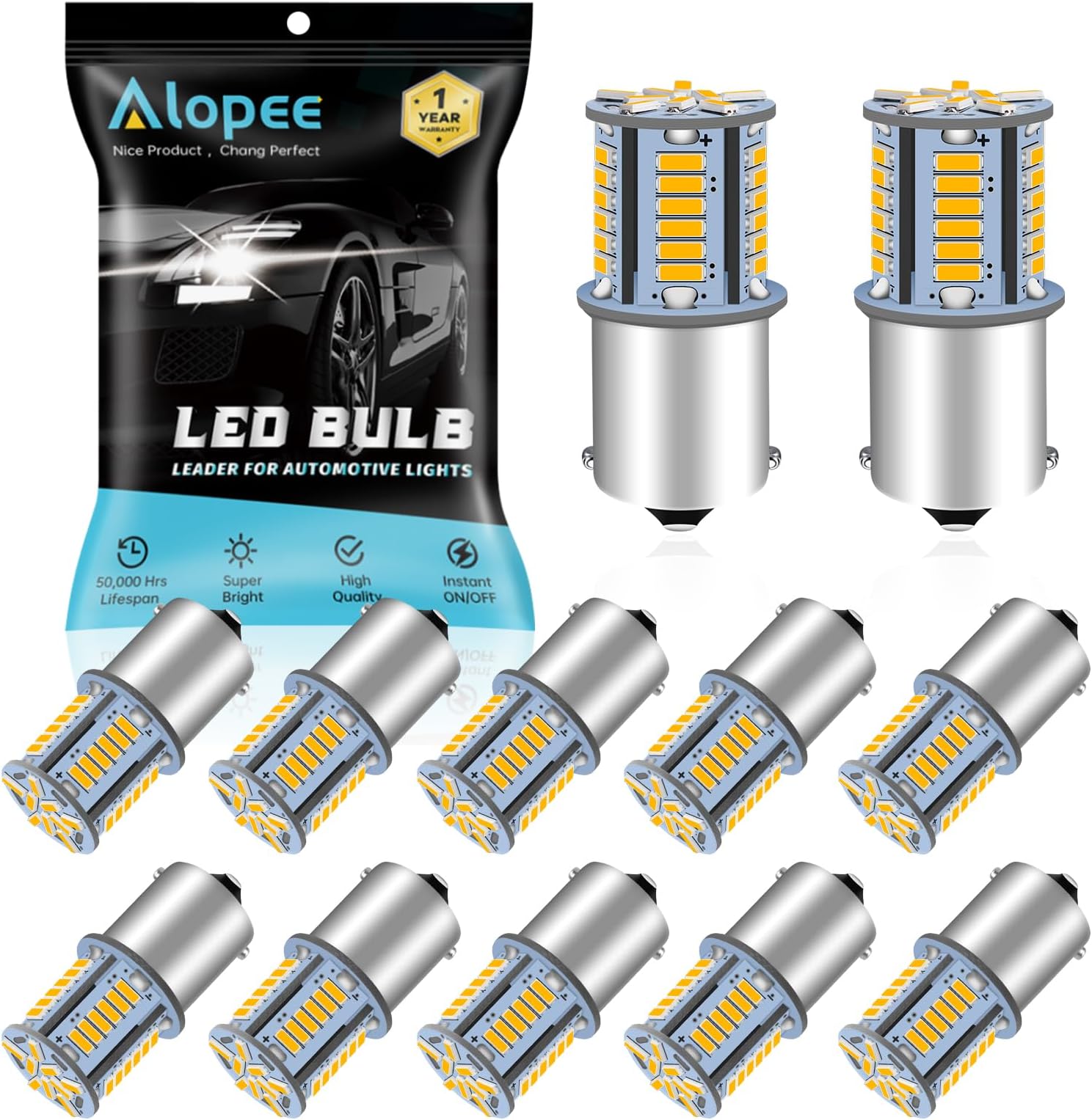 KISLED 12V RV LED Interior Lights, 20 Packs 1141 1156 1003