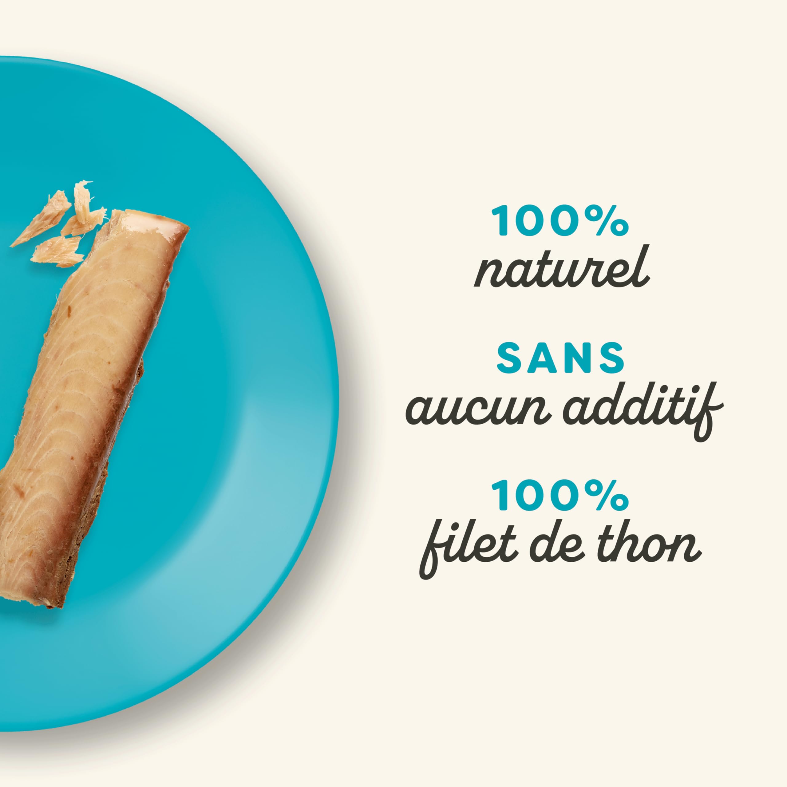 Applaws 100% Friandise naturelle pour chat Snack Longe de thon entier pour chatons, chats adultes et chats âgés - Lot de 12 sachets de 30 g
