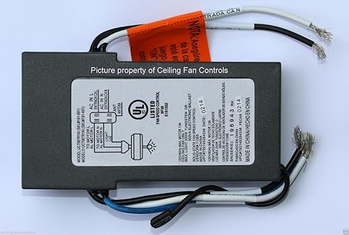 UC7067RYAI (SKU # 191-691) Nuevo receptor de ventilador de techo Hampton Bay 7067YAI-S05 (6+5)