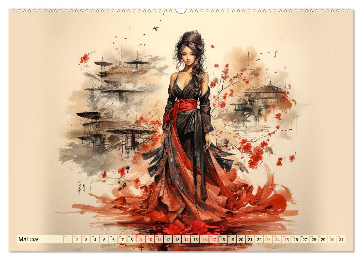 Mode Welt (hochwertiger Premium Wandkalender 2026 DIN A2 quer), Kunstdruck in Hochglanz: Die schönste Mode der Welt