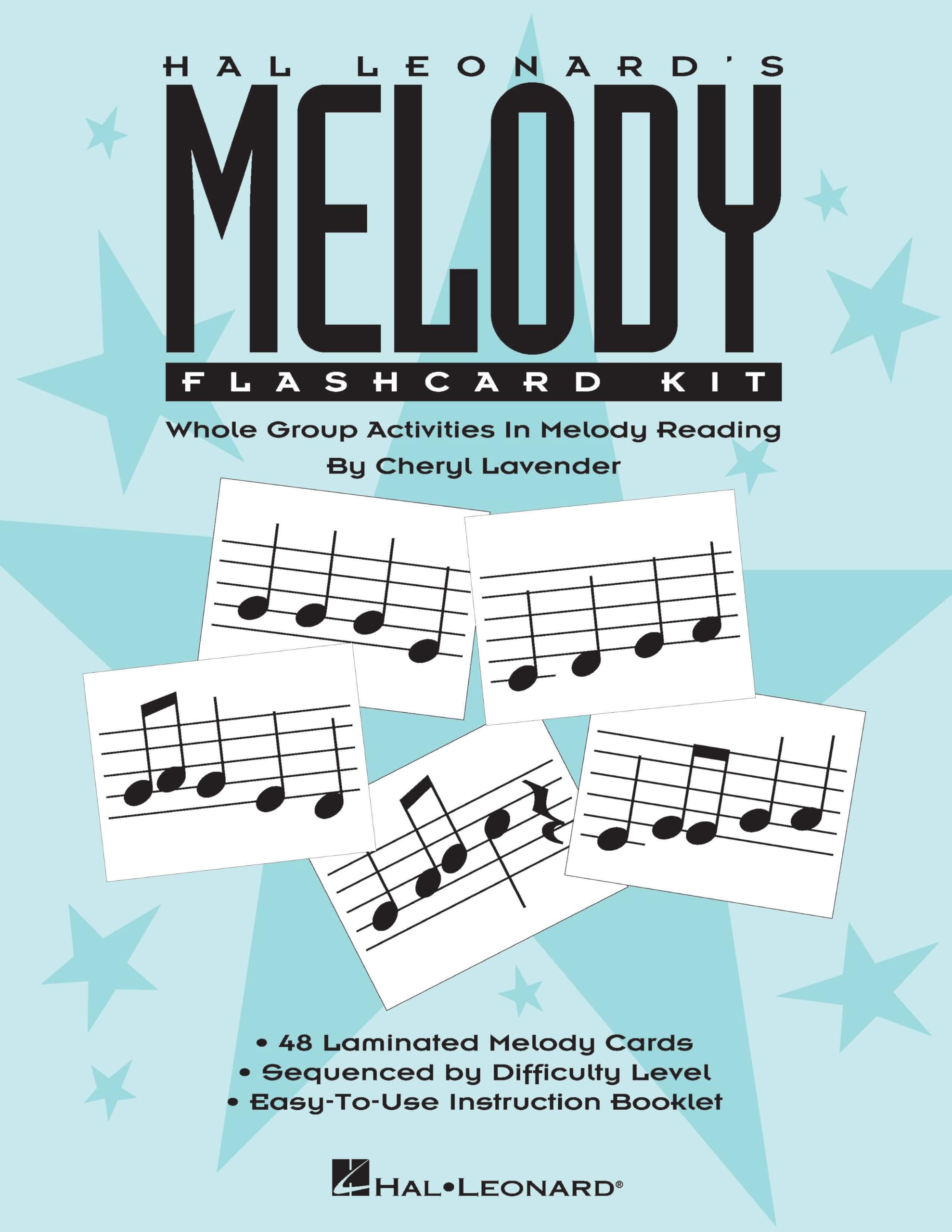 Hal Leonard Melody Flashcard Kit pour faire progresser toute votre classe en solfège