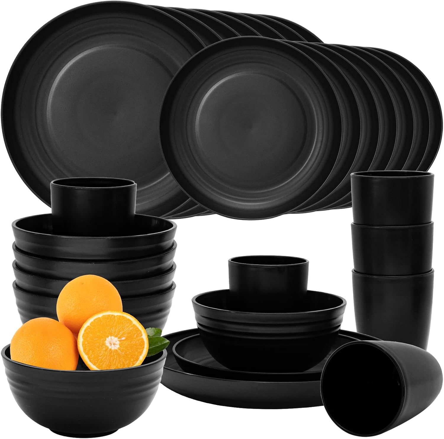 Primus Essgeschirr Set 8-teilig - Praktisches Outdoor Kunststoff Camping-Geschirr Primus Essgeschirr Set 8-teilig - Praktisches Outdoor Kunststoff Camping-Geschirr