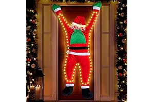 Climbing Santa Claus Christmas Outdoor Decorations